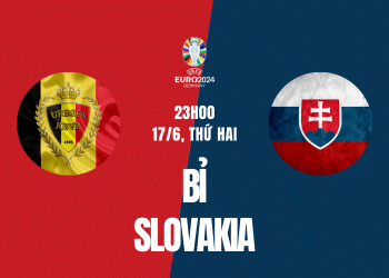 Bỉ vs Slovakia