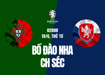 Bồ đào nha vs CH Séc