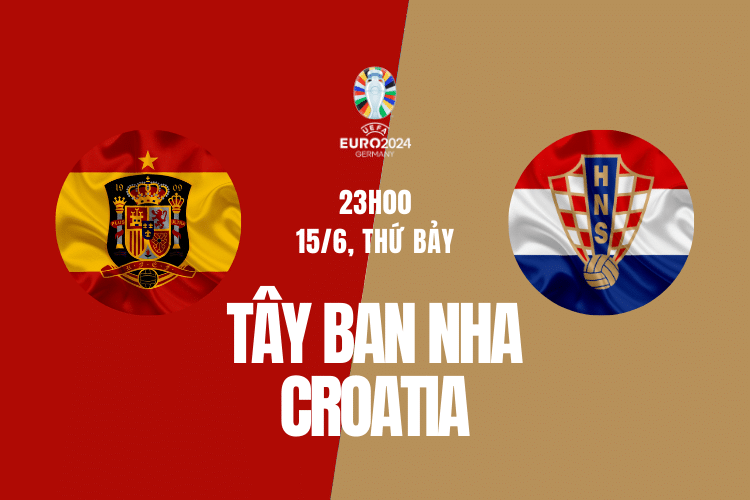 Tây Ban Nha vs Croatia