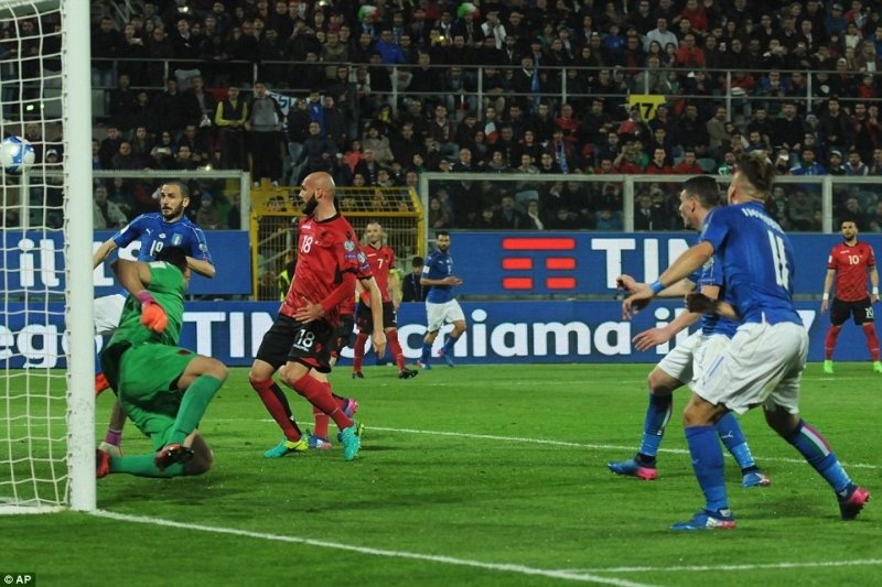 Tỷ lệ kèo châu Âu giữa Ý vs Albania