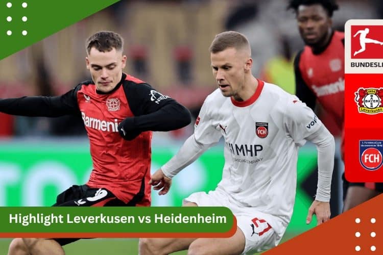 Highlight Leverkusen VS Heidenheim