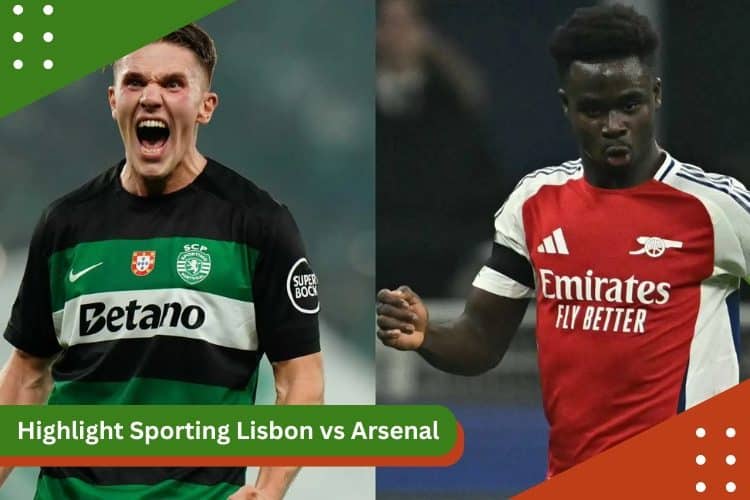 Highlight Sporting Lisbon vs Arsenal