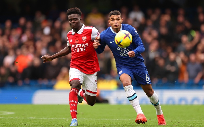 So sánh các chỉ số trong trận đấu giữa Chelsea và Arsenal