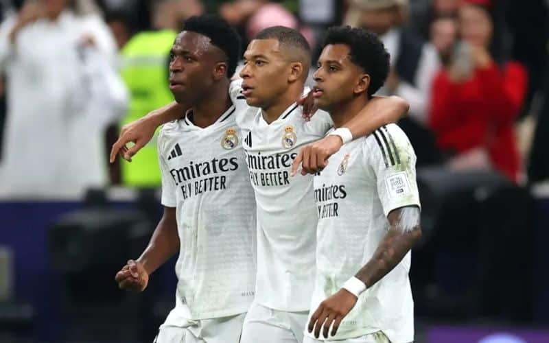 Hiệp 2: Đẳng cấp của Rodrygo và Vinicius định đoạt trận đấu