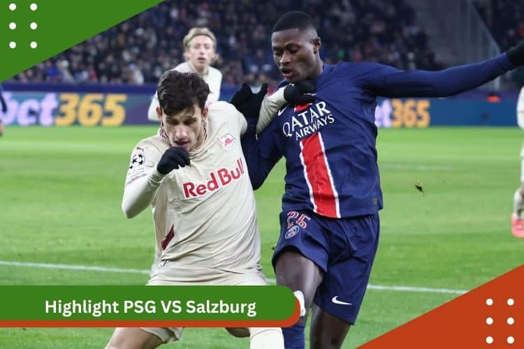 Highlight PSG VS Salzburg