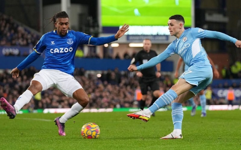 Man City vs Everton: Man City sa sút, Everton vùng lên