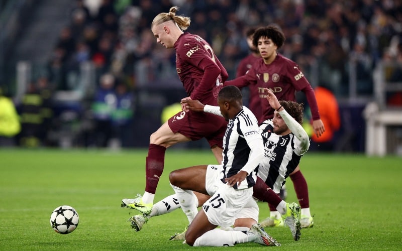 Trận đấu giữa Juventus vs Man City đã khiến cuộc đua Champions League trở nên hấp dẫn hơn