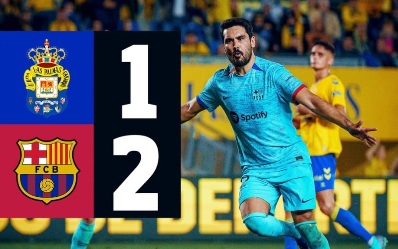 Barcelona thua sốc trước Las Palmas