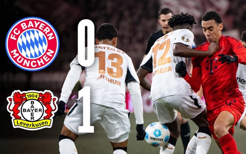 Bayern vs Leverkusen đã cống hiến một trận đấu đầy kịch tính