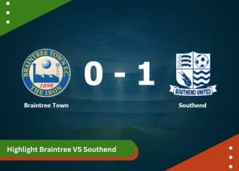 Highlight Braintree VS Southend