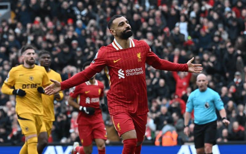 Hiệp 1: Liverpool áp đảo, Salah tỏa sáng