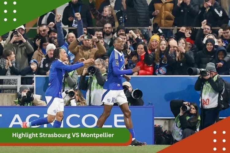 Highlight Strasbourg VS Montpellier