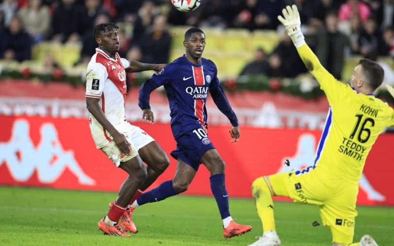 PSG vs Monaco: Hai đội bóng hàng đầu Pháp đối đầu