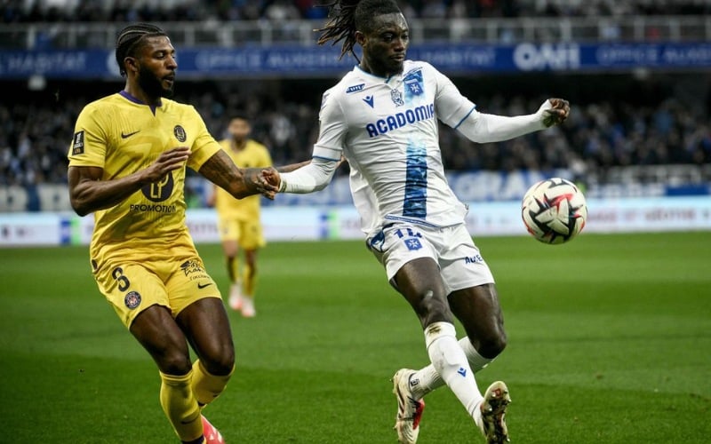 Auxerre vs Toulouse chia điểm với tỷ số 2-2